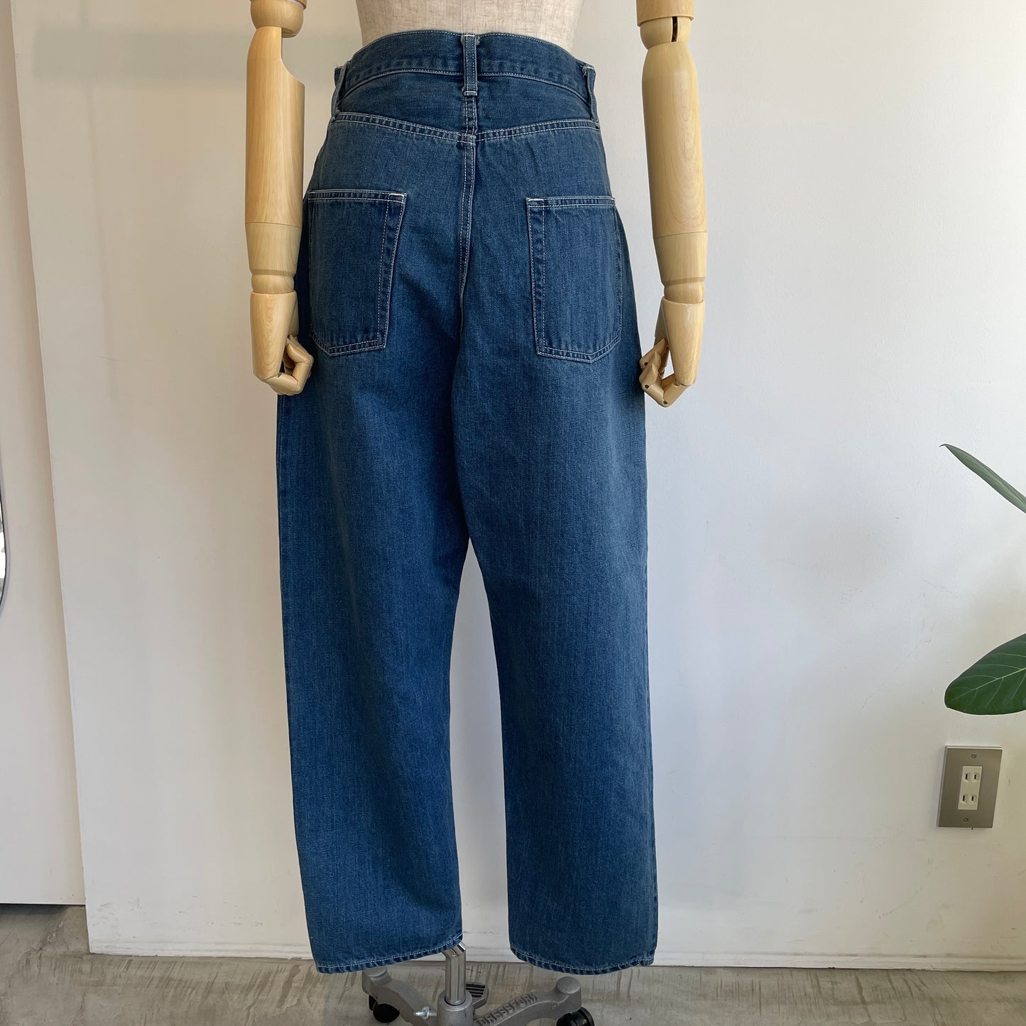 handsofcreation//C/Liデニムセルビッチテーパード5PKT パンツ　02440313