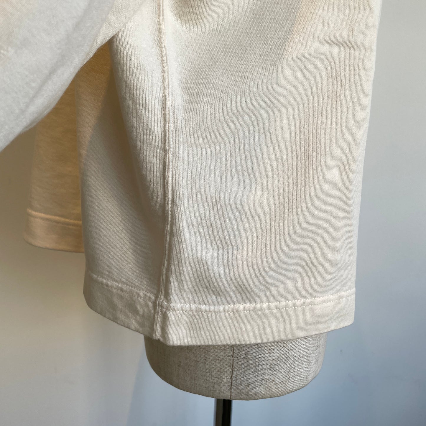 handsofcreation//40/20コマミニ裏毛変形リブカラーP/O 01550892