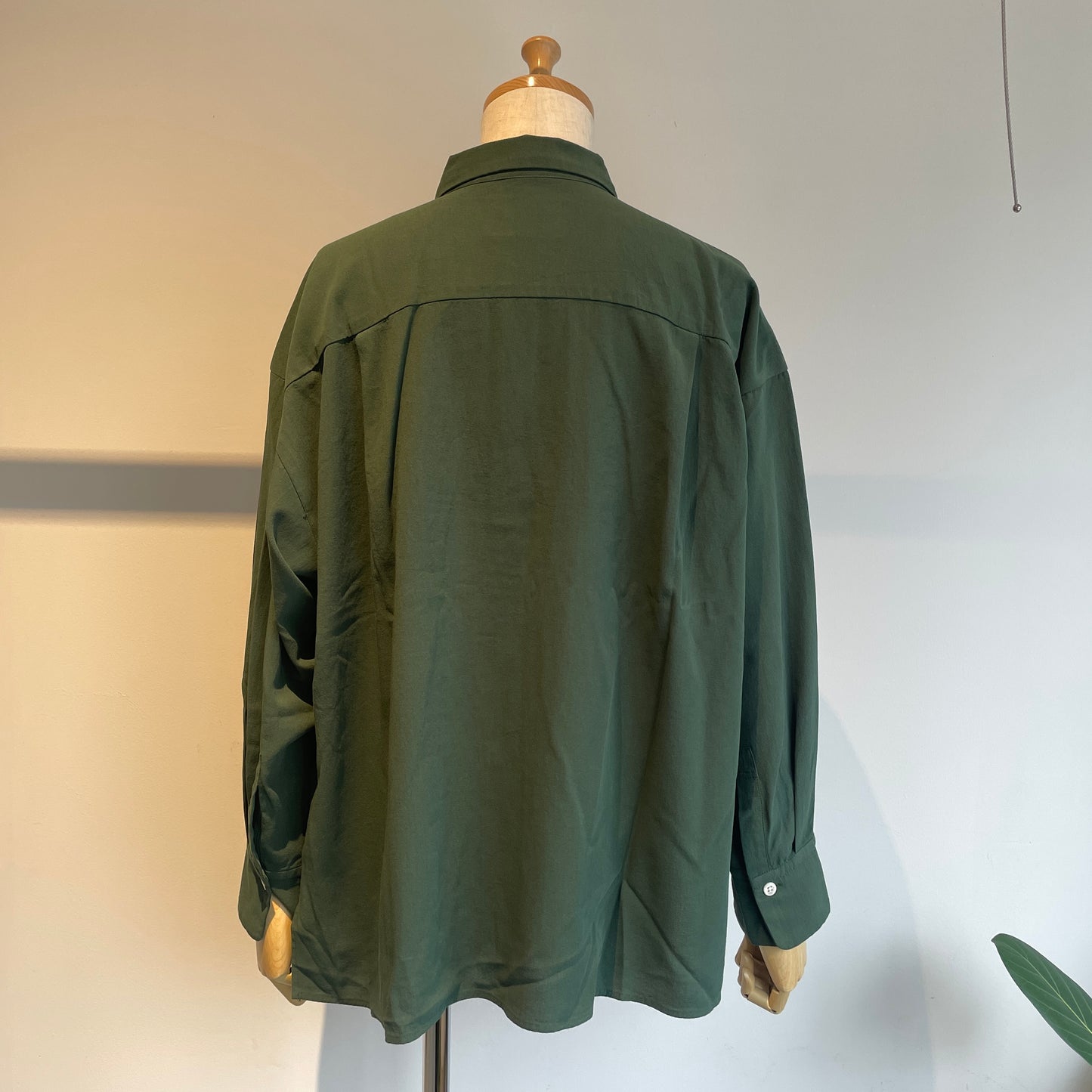 handsofcreation//100/2強撚ガスボイルビエラ フロントタックSHBL 02540615