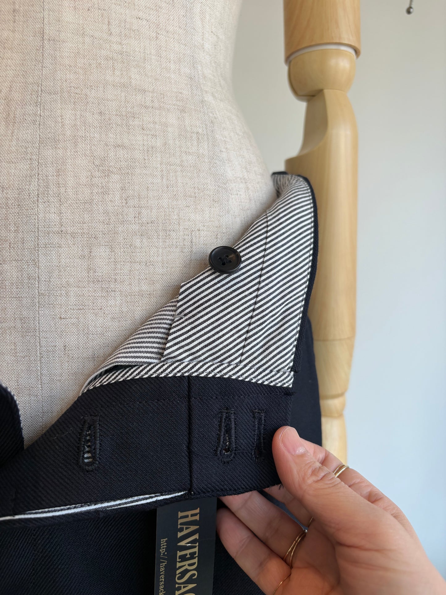 HAVERSACK //Woolserge wface パンツ　462305