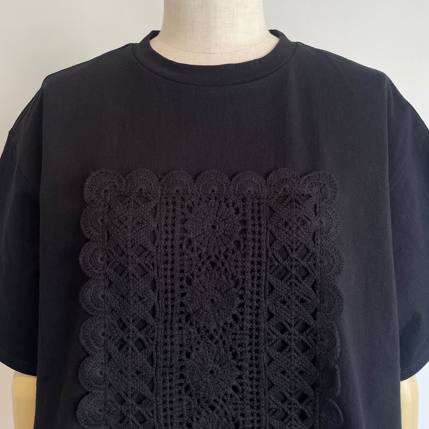 yuni//cotton Lace Tシャツ 1701CT011261