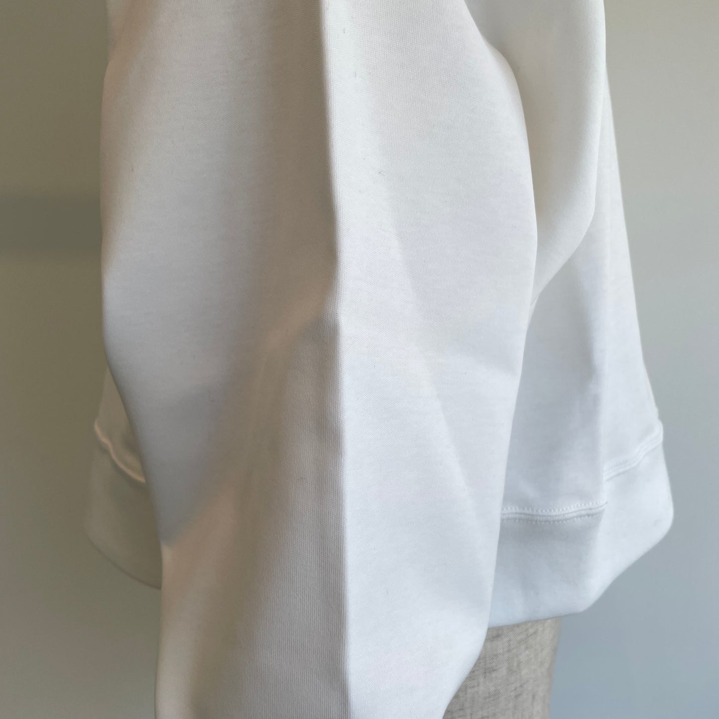 HAVERSACK //強撚スムースクルーネッククロップドラグランシャツ612601