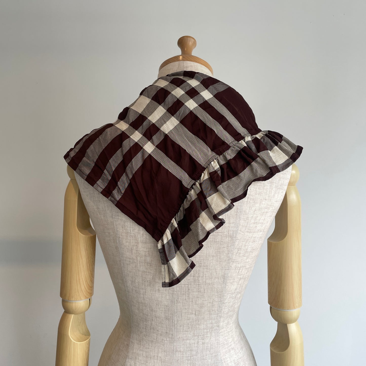 buoy buoy//Last Summer CHECK SCARF 2701MF002261