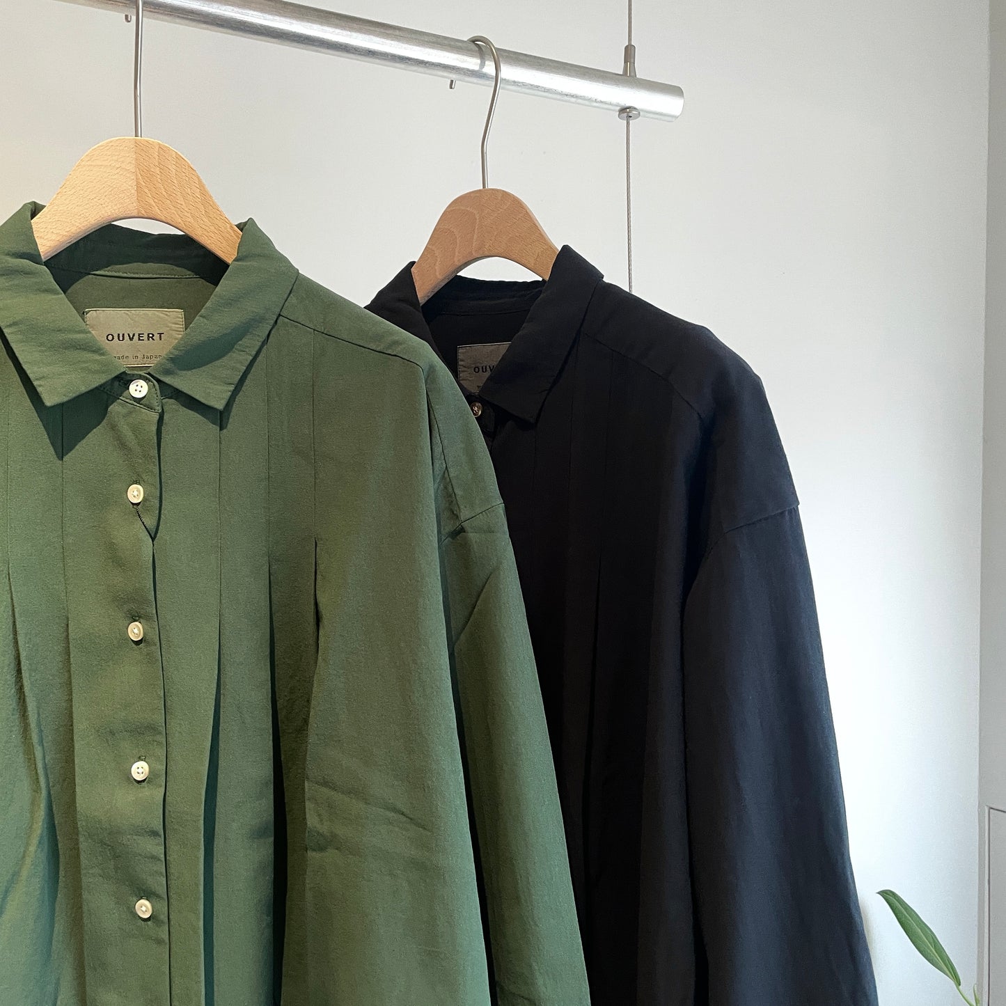 handsofcreation//100/2強撚ガスボイルビエラ フロントタックSHBL 02540615