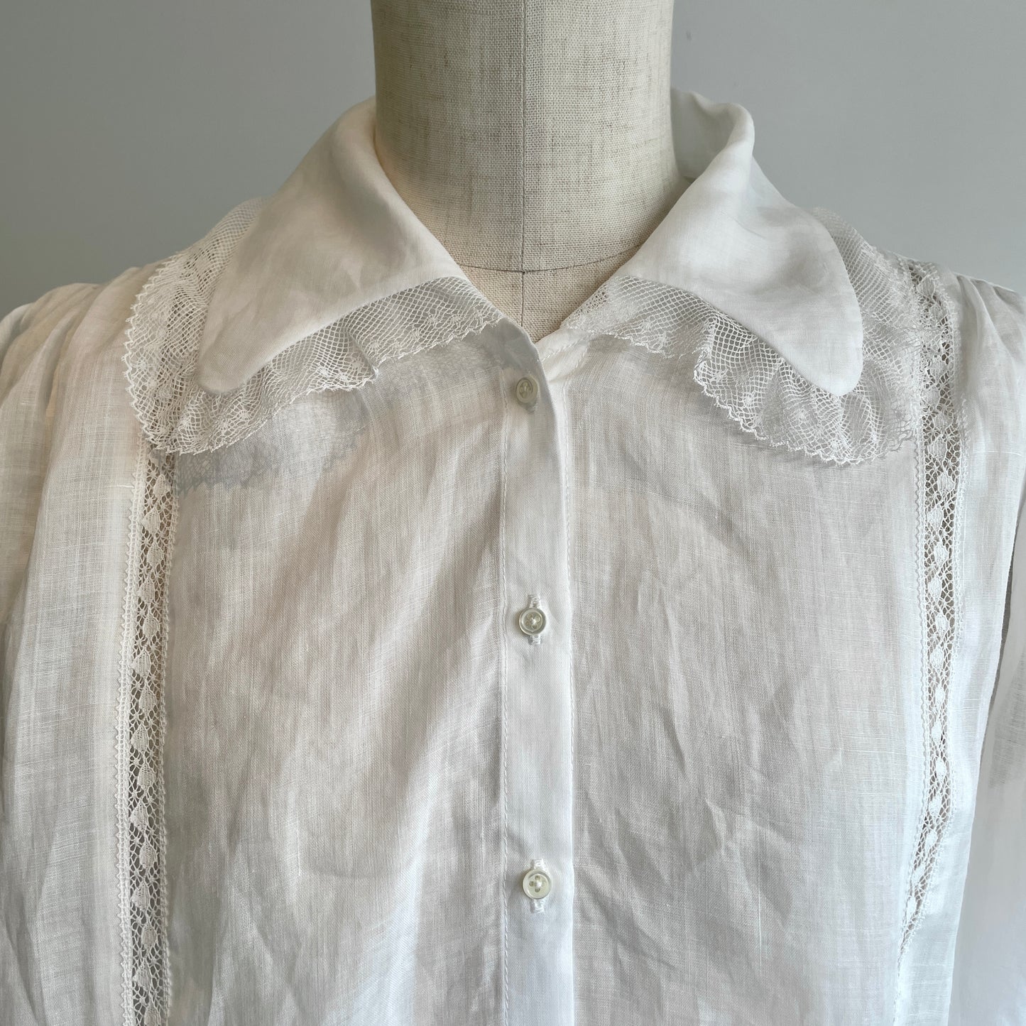 NATIVE VILLAGE//No.6 寂静 ロングスリーブレースブラウス　31261-06207