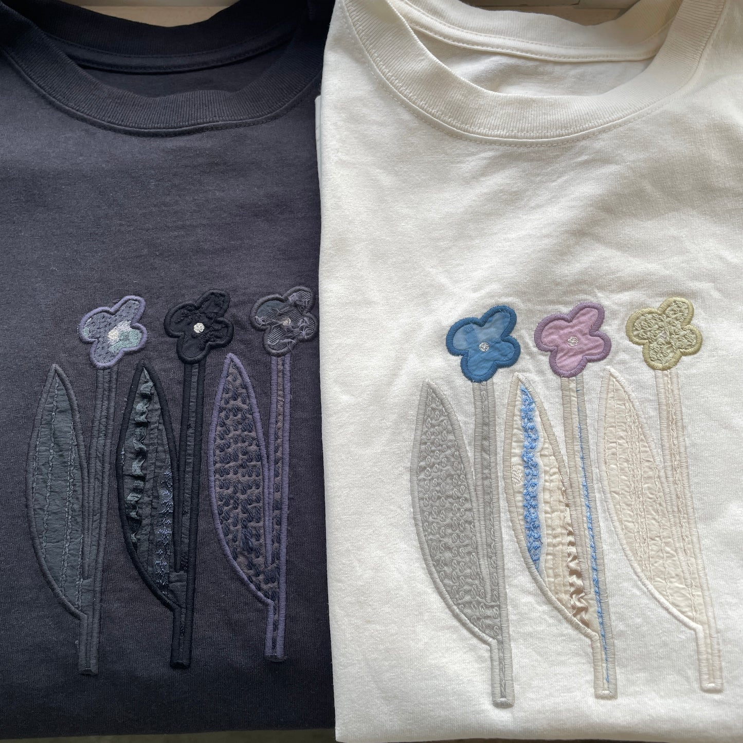 qiri//bloom’applique Tシャツ　6301CT001261