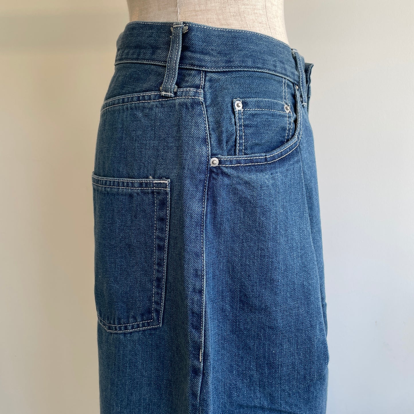 handsofcreation//C/Liデニムセルビッチテーパード5PKT パンツ　02440313