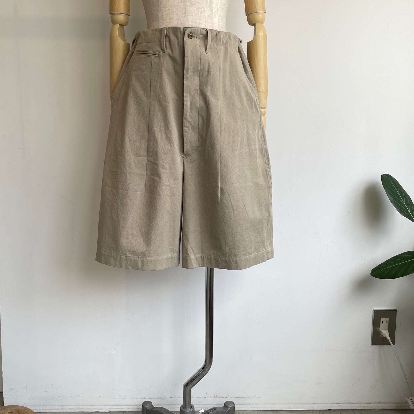 HAVERSACK //コットンツイルワイドショートパンツ　862640