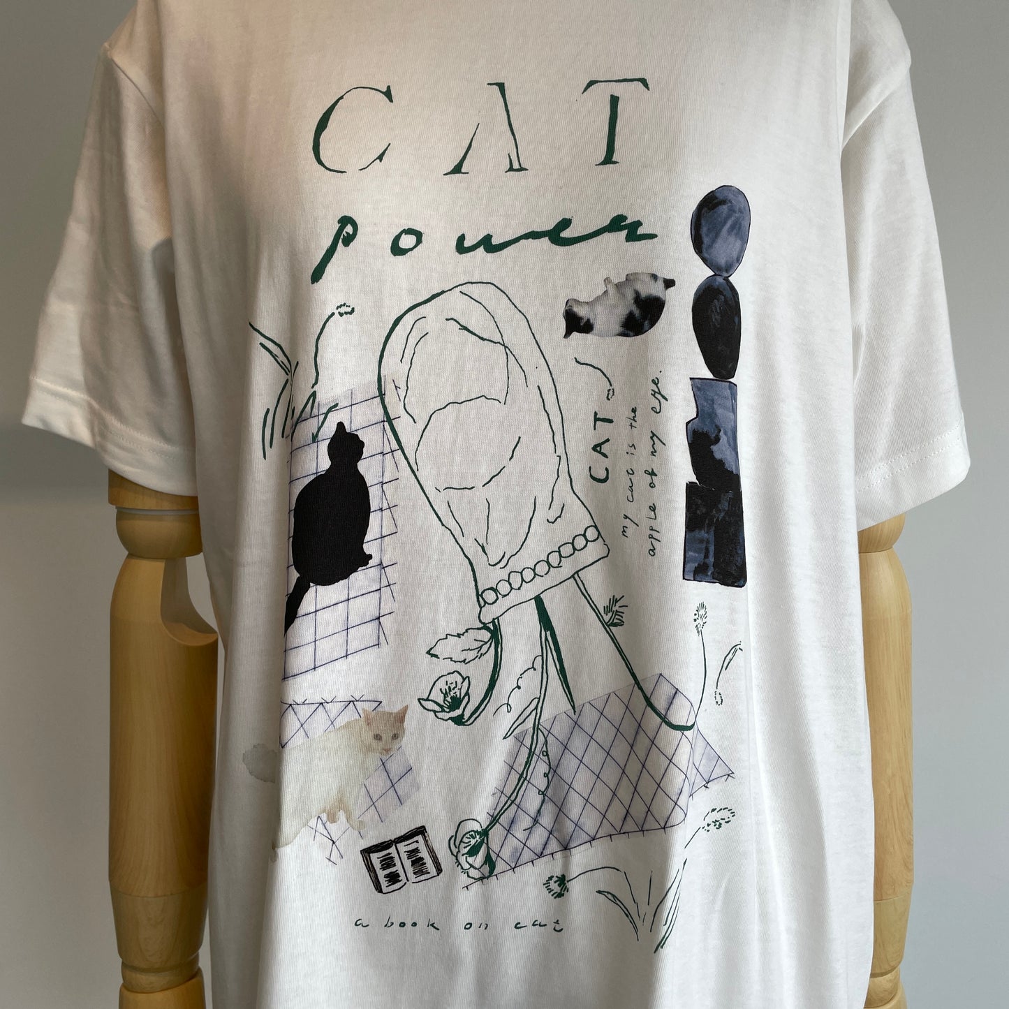 Sweet Little Nothing//catpower 半袖スリーブTシャツ