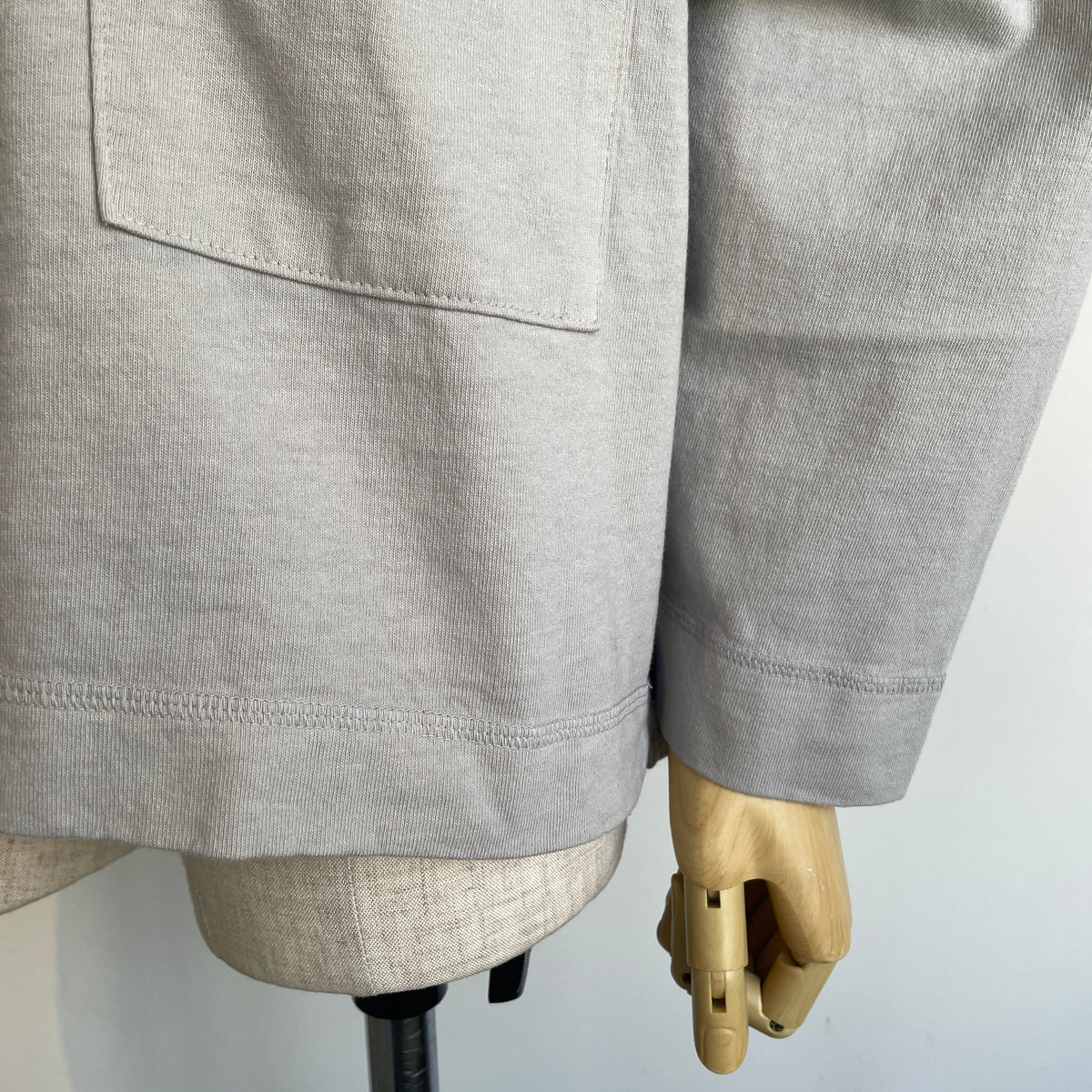 handsofcreation//16/-JPN天竺ドロップショルダーポケットPO 02640827