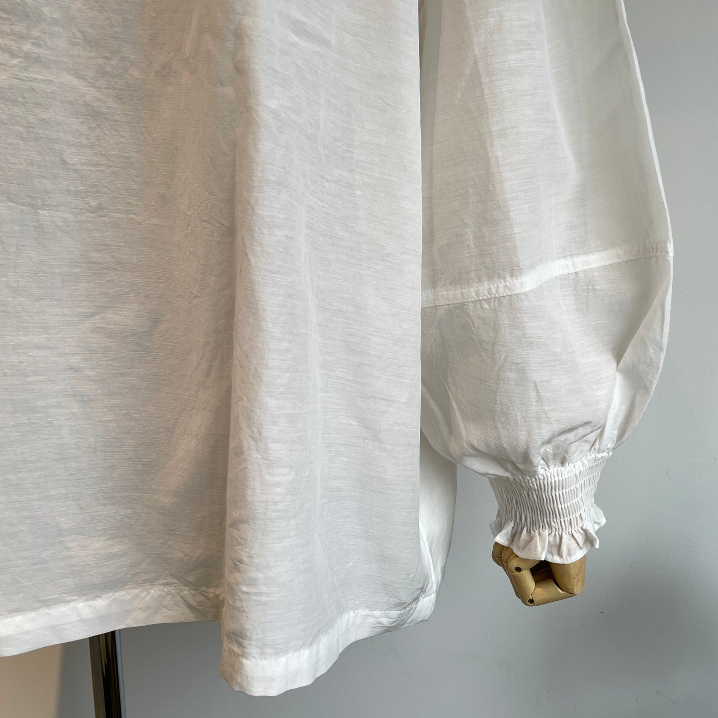 universaltissu //コットンキュプラリネン フーディー　US260BL034