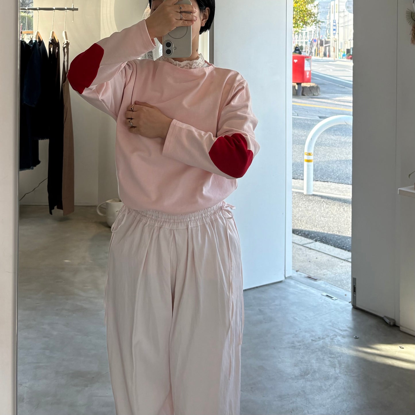 SAINTJAMES//ウェッソン［ハートエルボーパッチ］ 24JC OUES.COUD