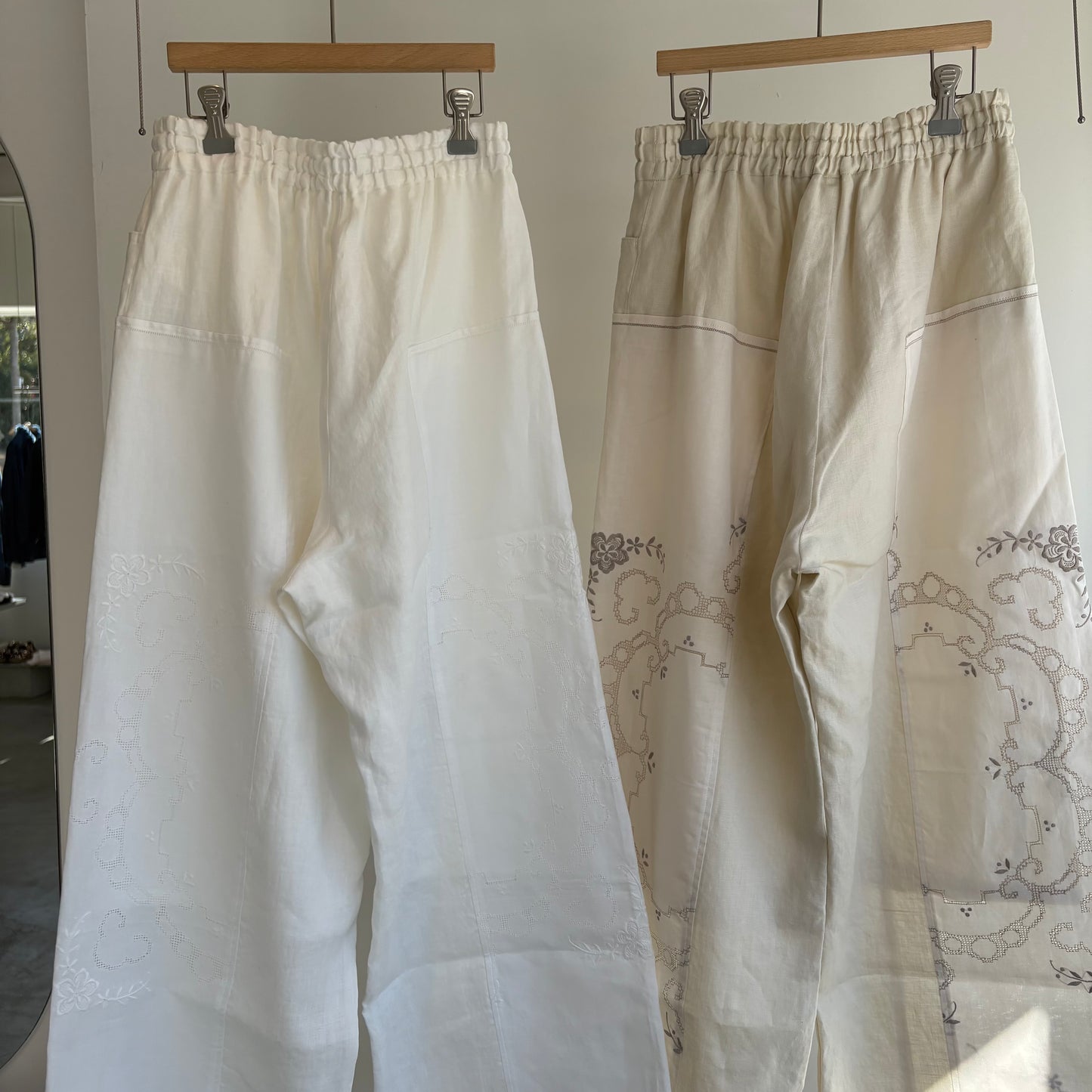 heriter//tablecloth remake pants H0-00-5005