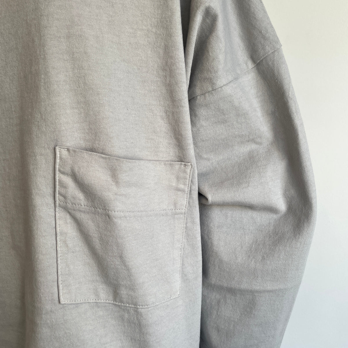 handsofcreation//16/-JPN天竺ドロップショルダーポケットPO 02640827