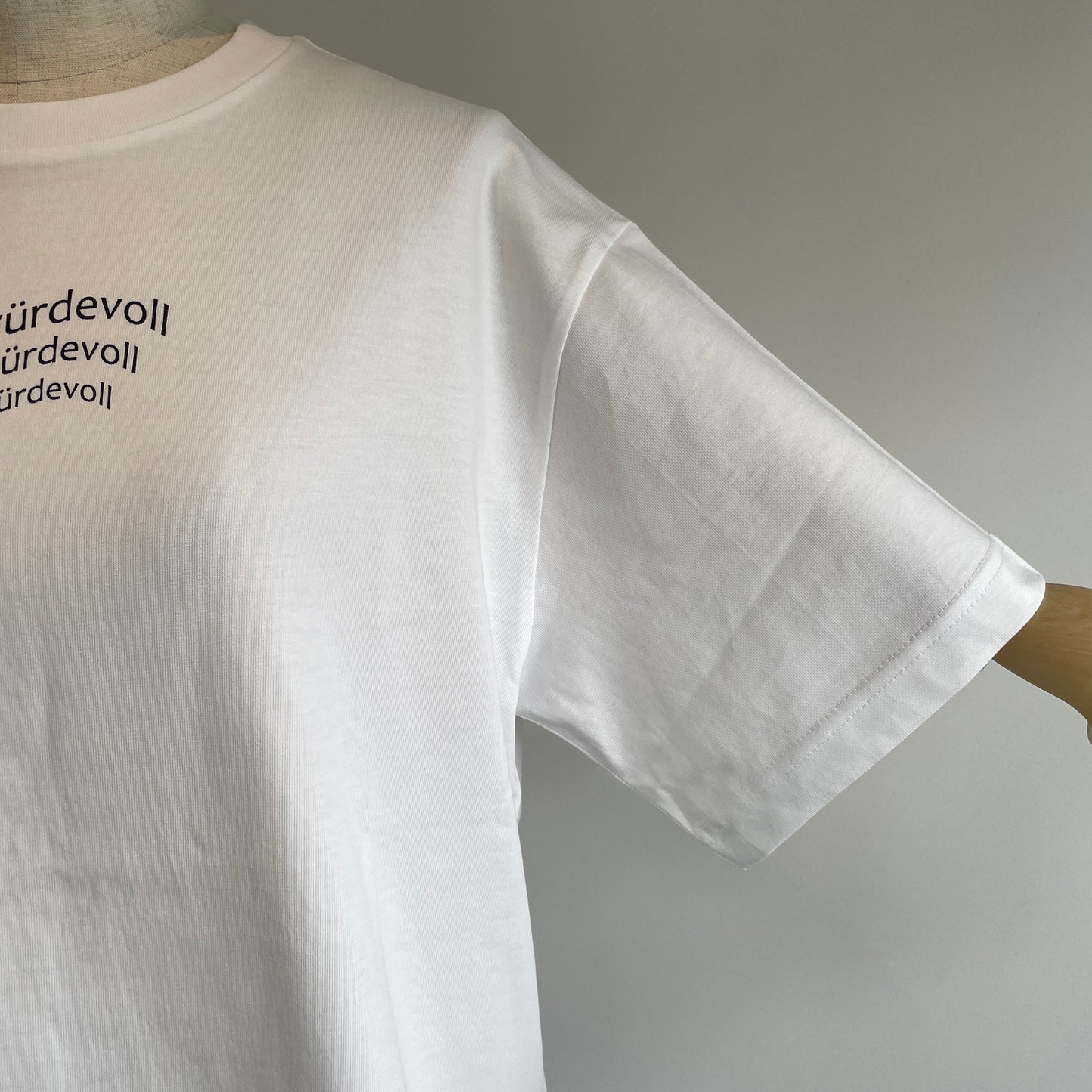 iki//ファインジャージー天竺 ウェーブロゴ Tシャツ　3101CT021261
