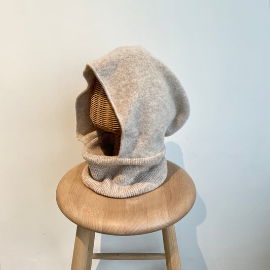 Mia Hat //Wool Hood (Rib)   No.2662