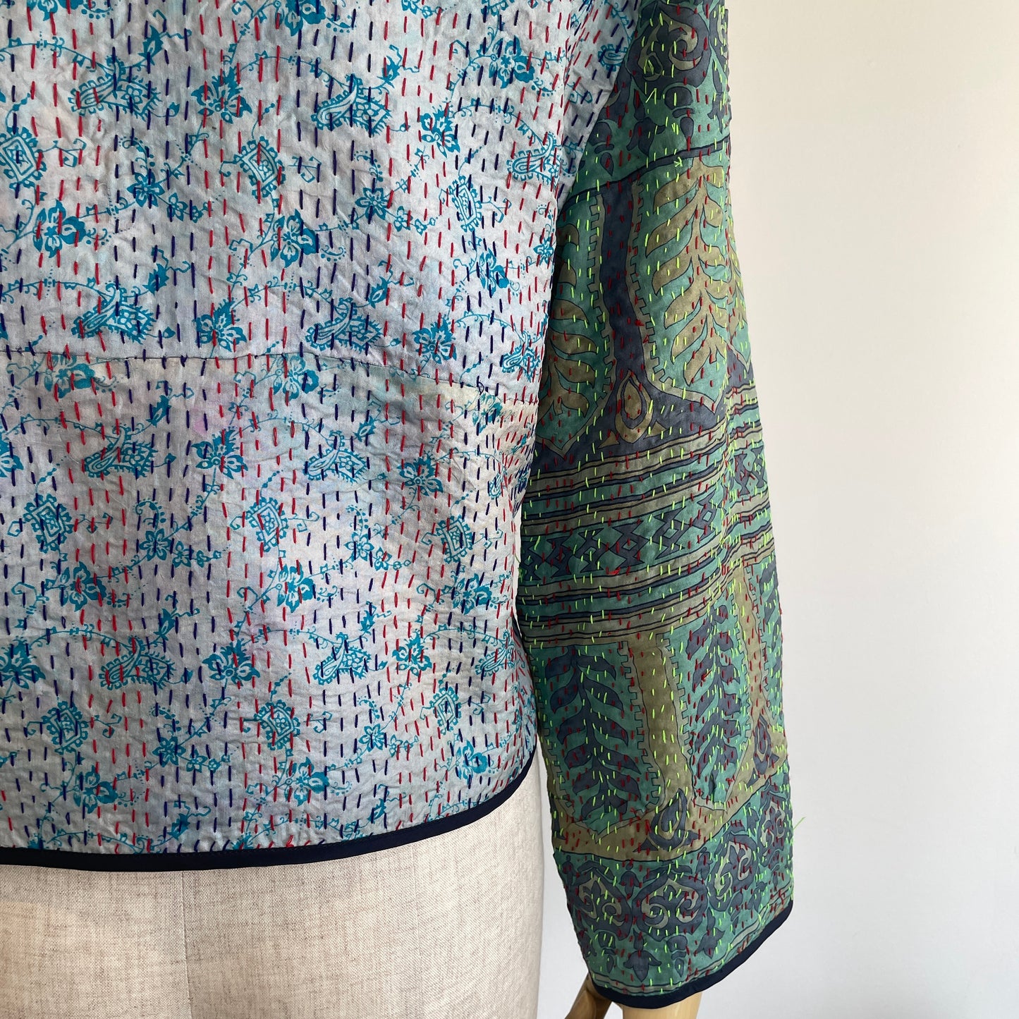 heriter//kantha embroidery jacket H0-00-3071