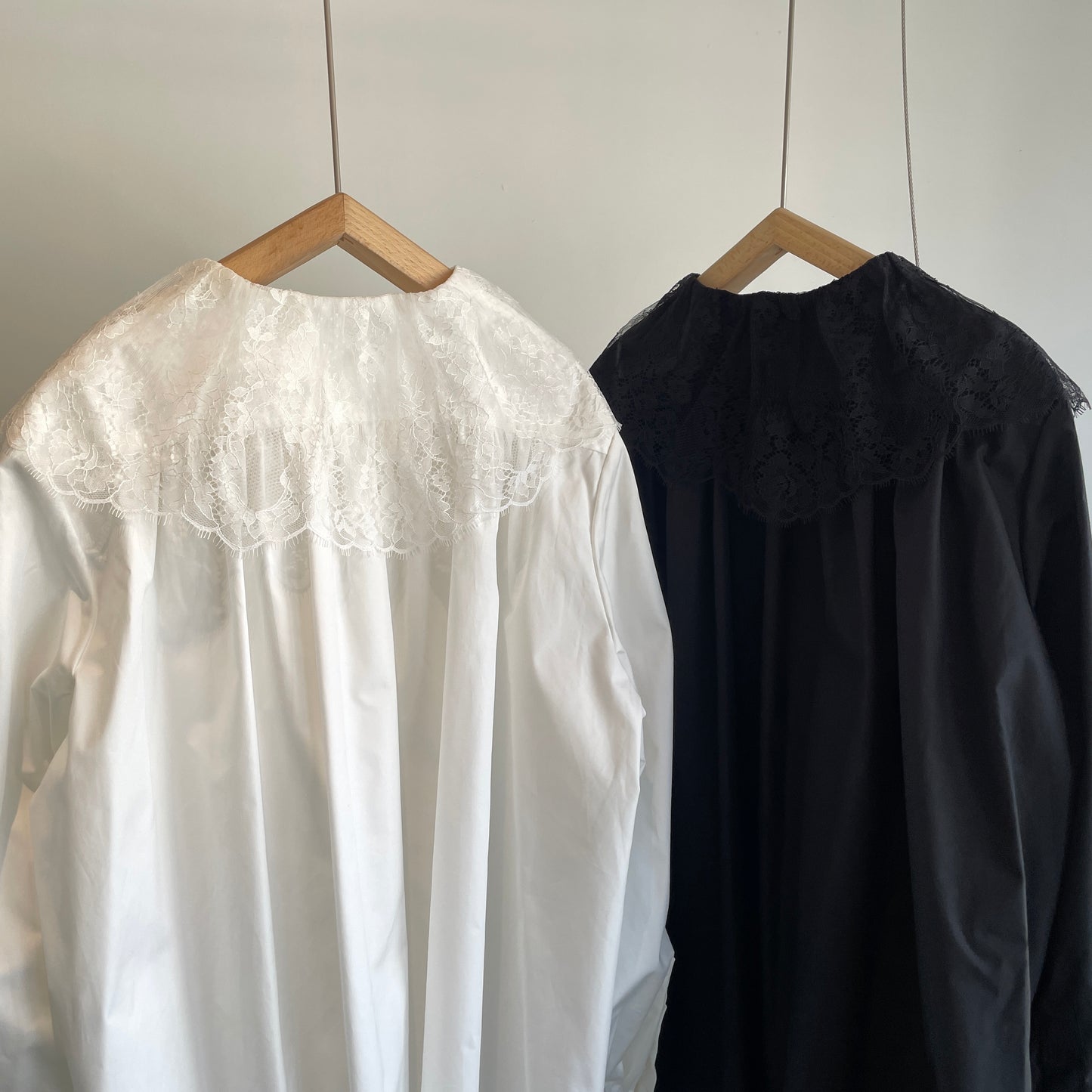 heriter//lace collar blouse
H2-26-3010