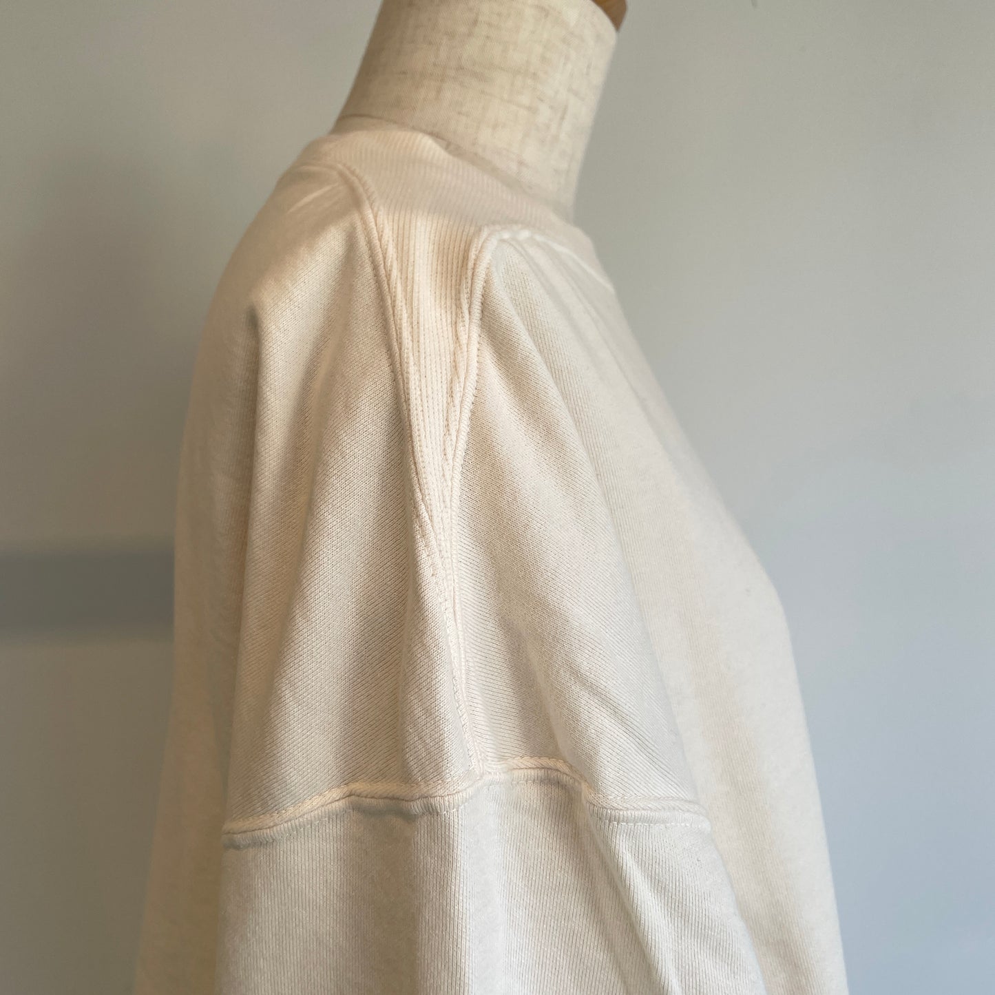 handsofcreation//40/20コマミニ裏毛変形リブカラーP/O 01550892