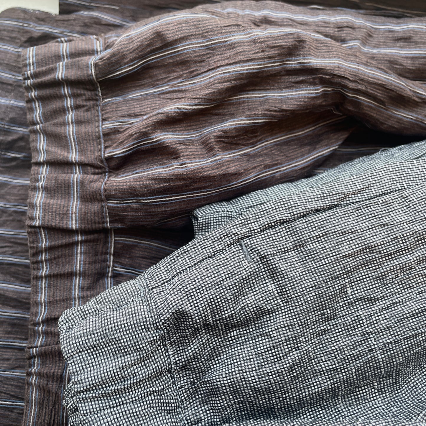 yuni//L/C/Pe washer gum tuck パンツ　1701PT024261