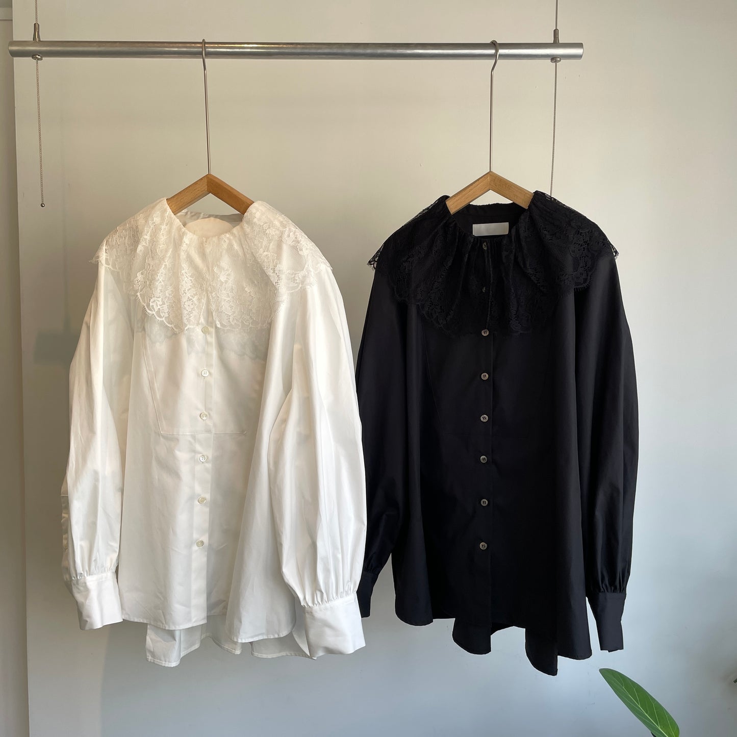 heriter//lace collar blouse
H2-26-3010