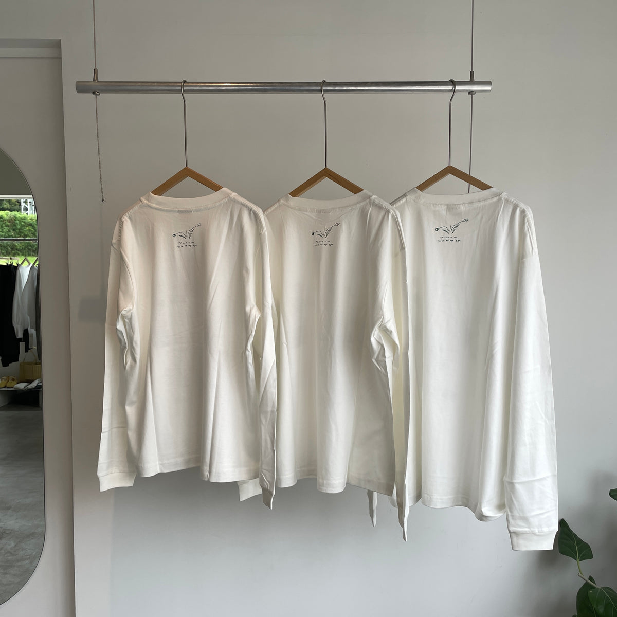 sweetlittlenothing//catpower ロングスリーブTシャツ