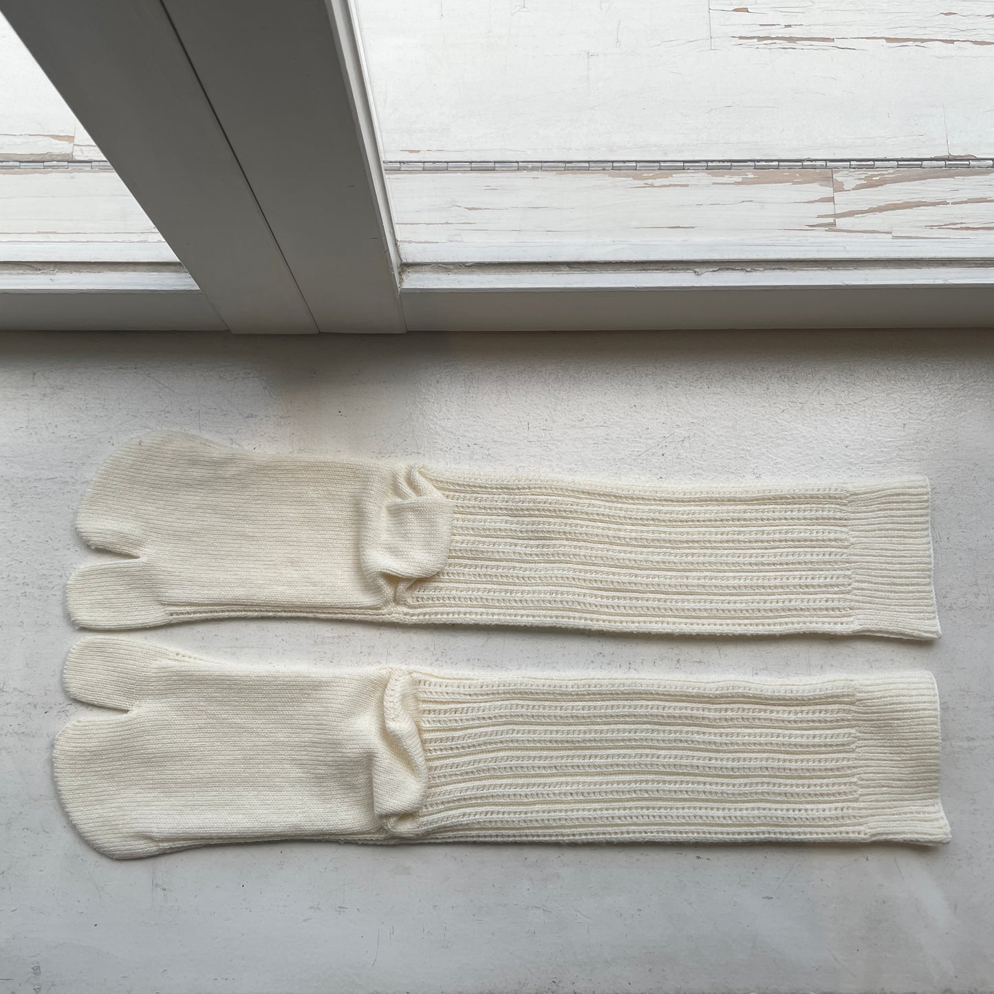 hibikiru//コットンウールホールガーメント透かし編みsox