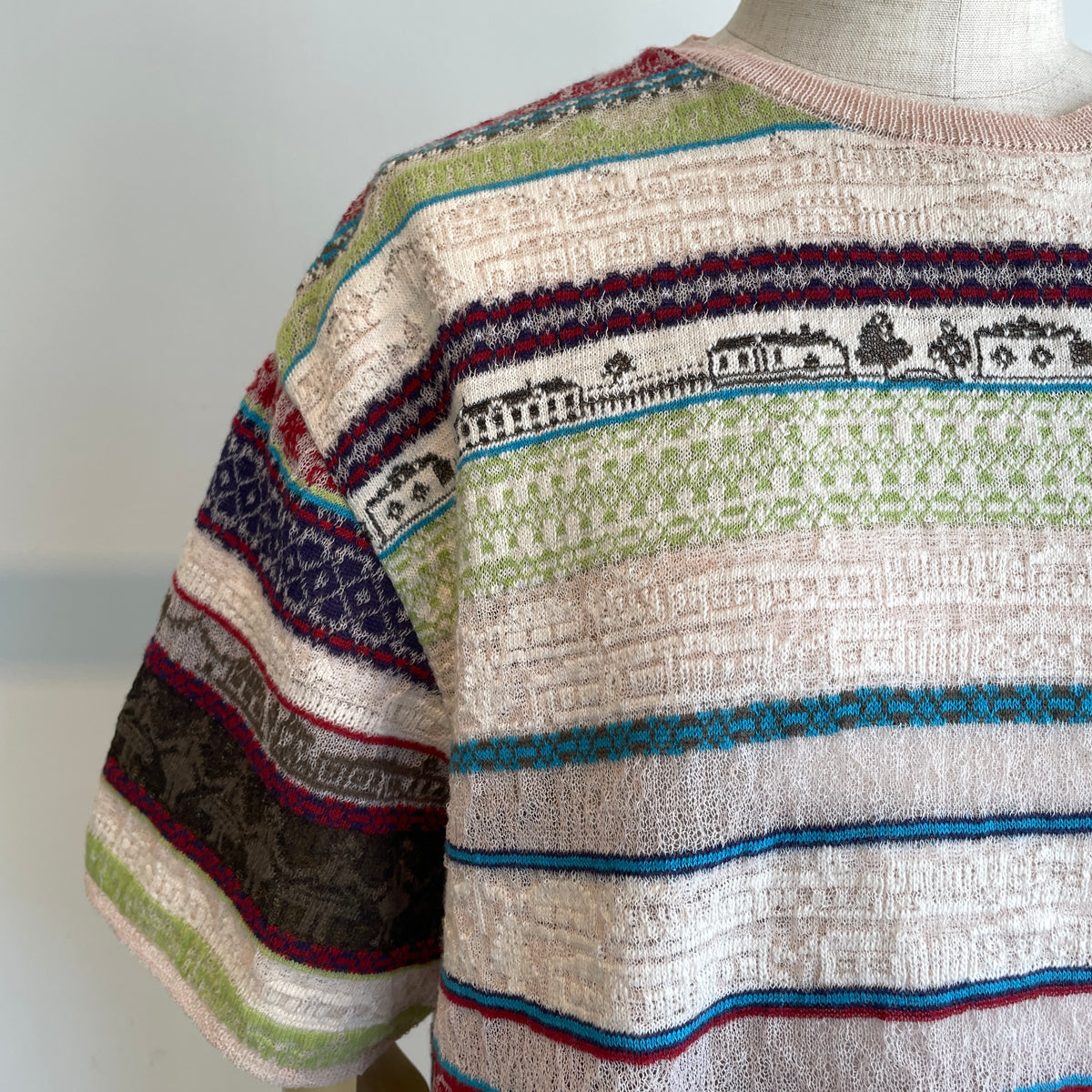 ASEEDONCLOUD【受注商品】//Color collectors knit t-shirt
271806