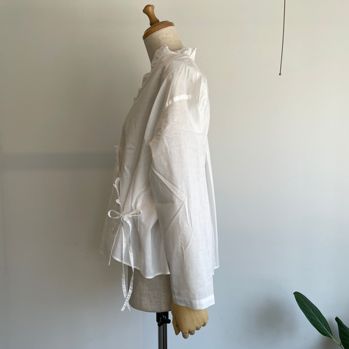handsofcreation//60/-C／LリネンローンカシュクールBL 01620622