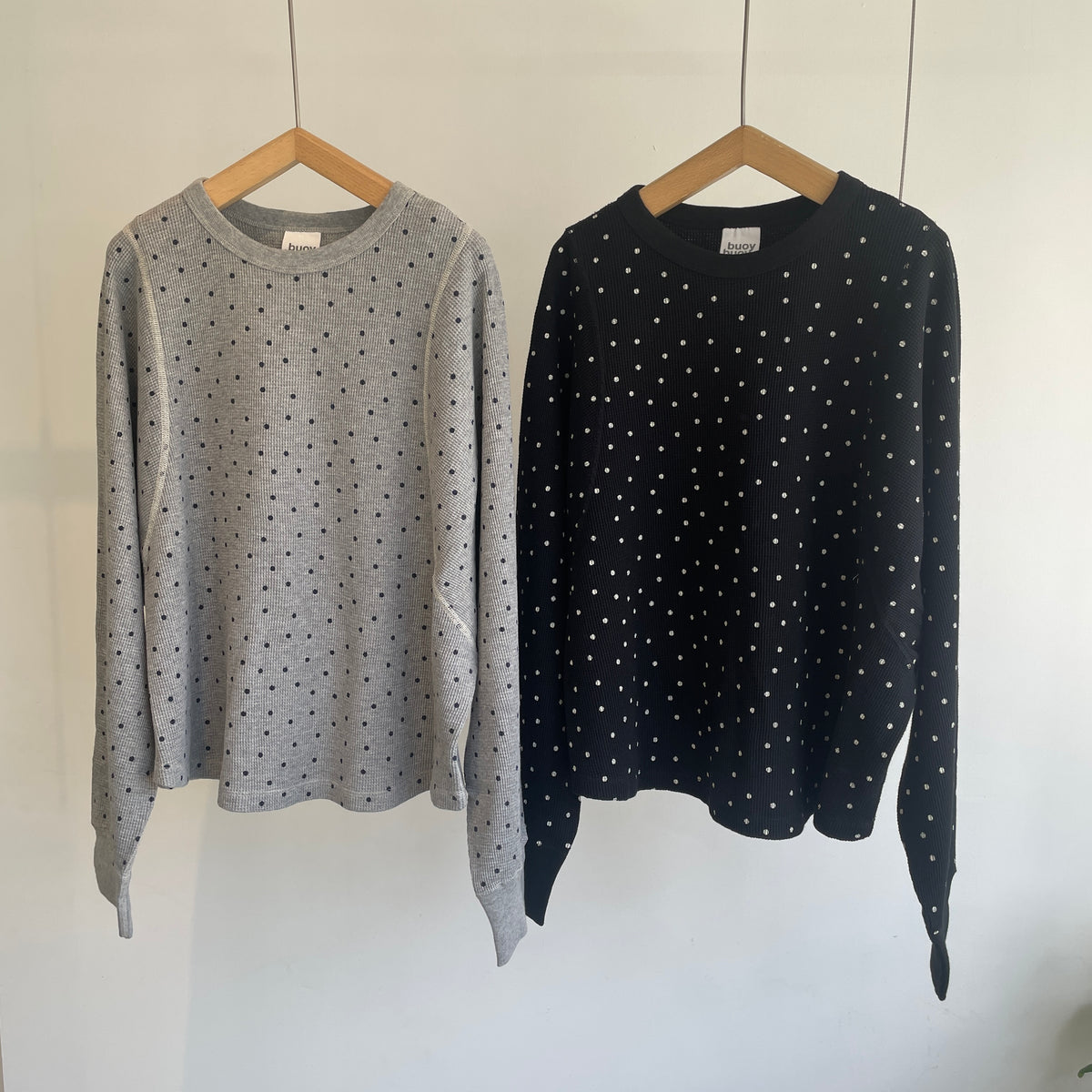 buoy buoy//dot print WAFFLE DORMAN プルオーバー 2701CT013262