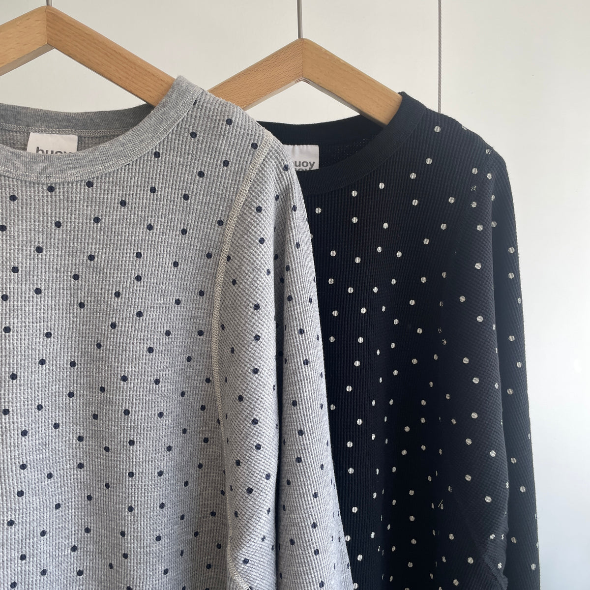 buoy buoy//dot print WAFFLE DORMAN プルオーバー 2701CT013262