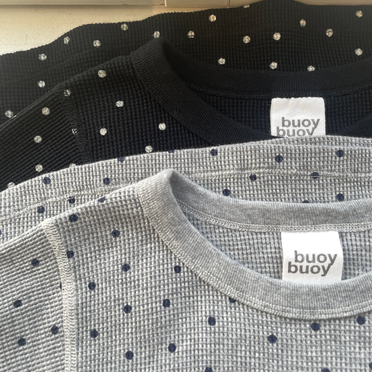 buoy buoy//dot print WAFFLE DORMAN プルオーバー 2701CT013262