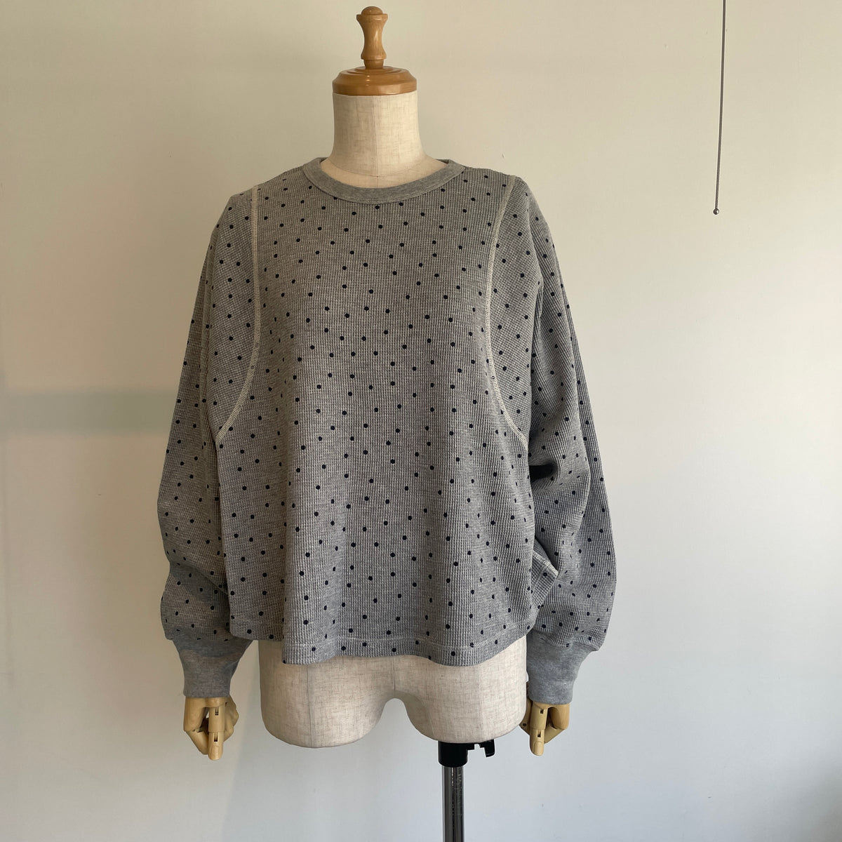 buoy buoy//dot print WAFFLE DORMAN プルオーバー 2701CT013262