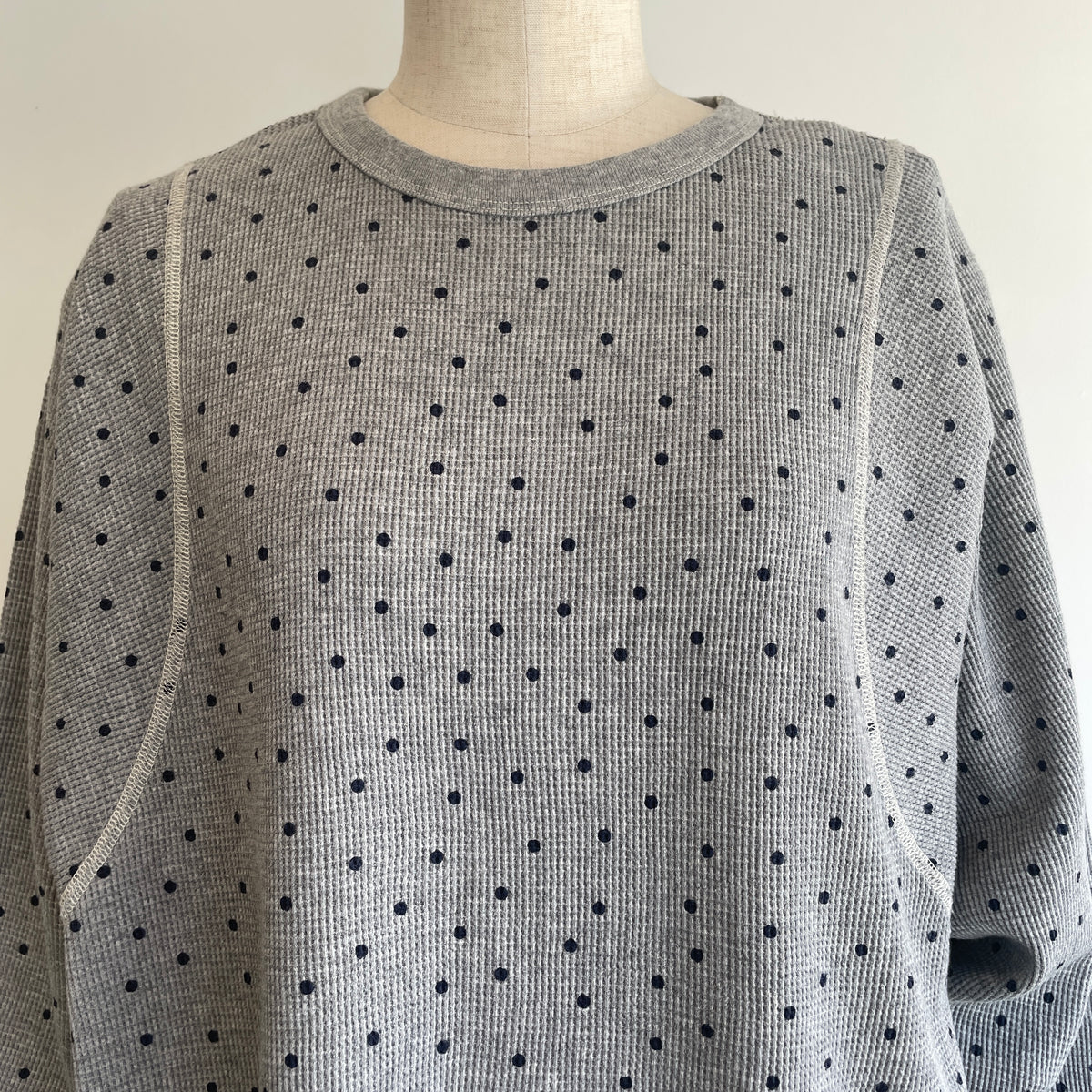 buoy buoy//dot print WAFFLE DORMAN プルオーバー 2701CT013262