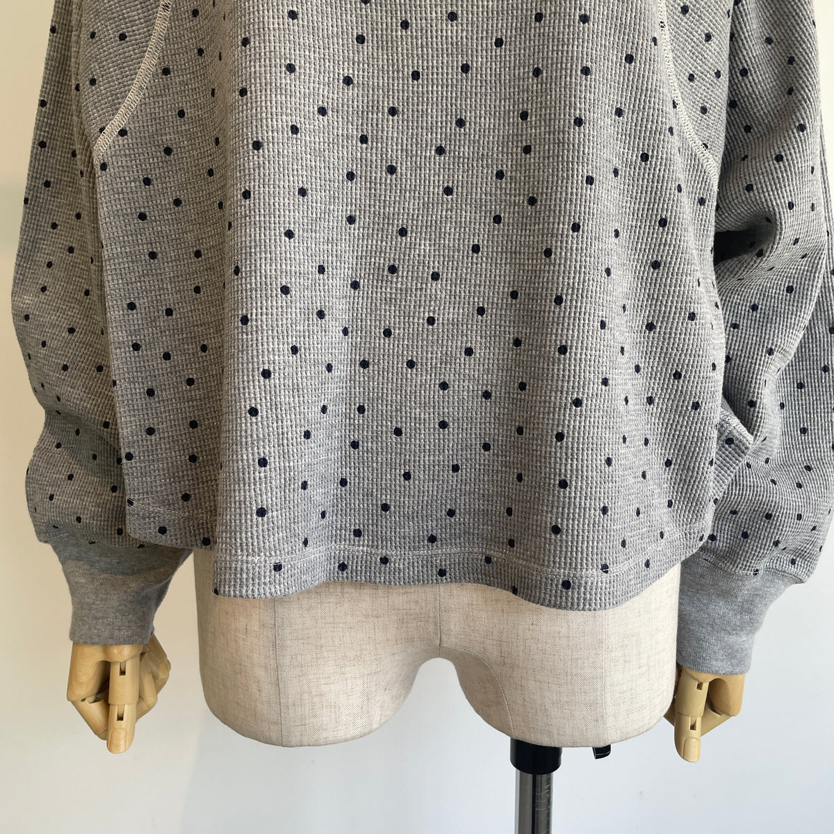 buoy buoy//dot print WAFFLE DORMAN プルオーバー 2701CT013262