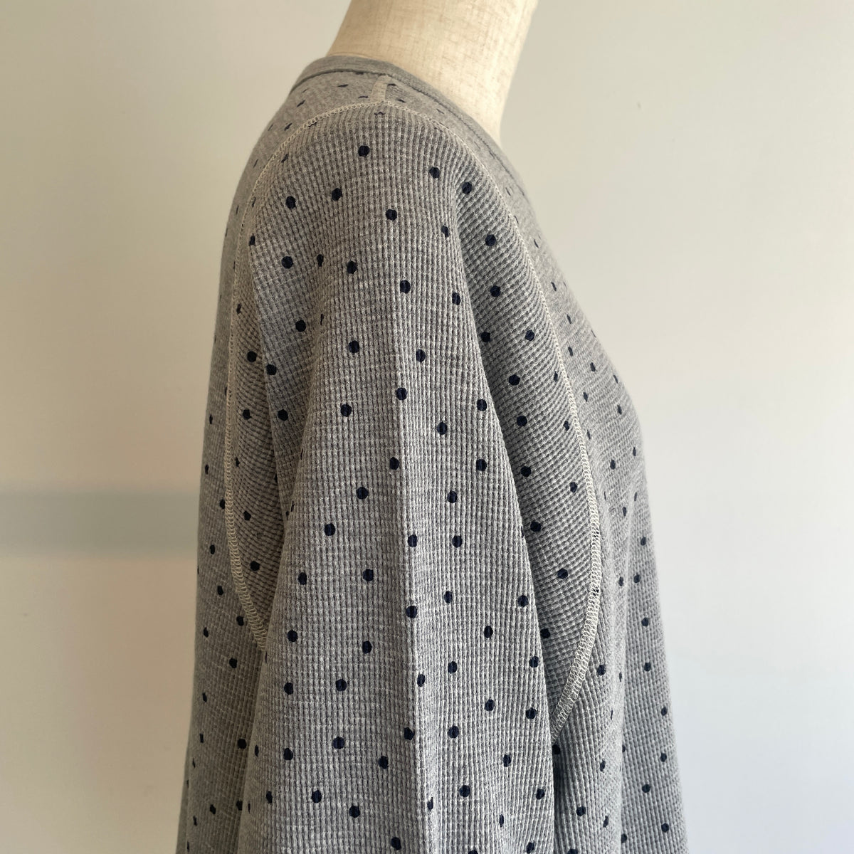 buoy buoy//dot print WAFFLE DORMAN プルオーバー 2701CT013262
