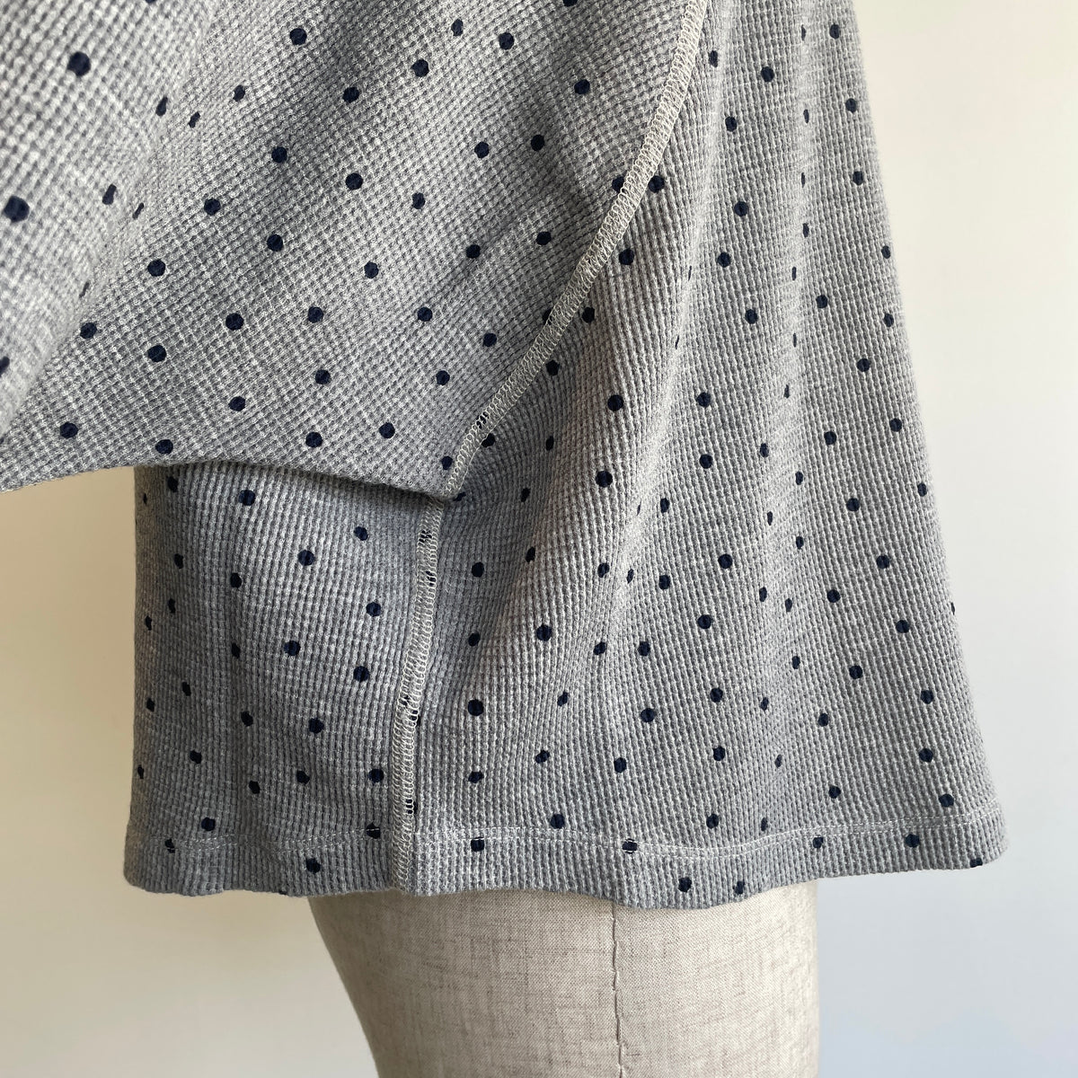buoy buoy//dot print WAFFLE DORMAN プルオーバー 2701CT013262