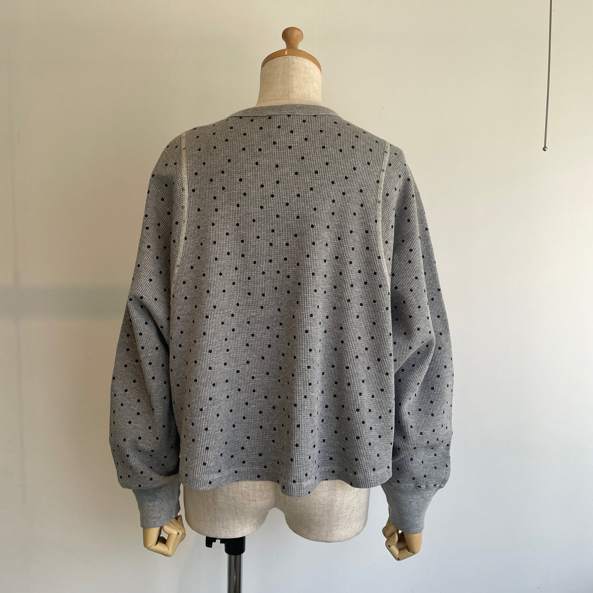 buoy buoy//dot print WAFFLE DORMAN プルオーバー 2701CT013262