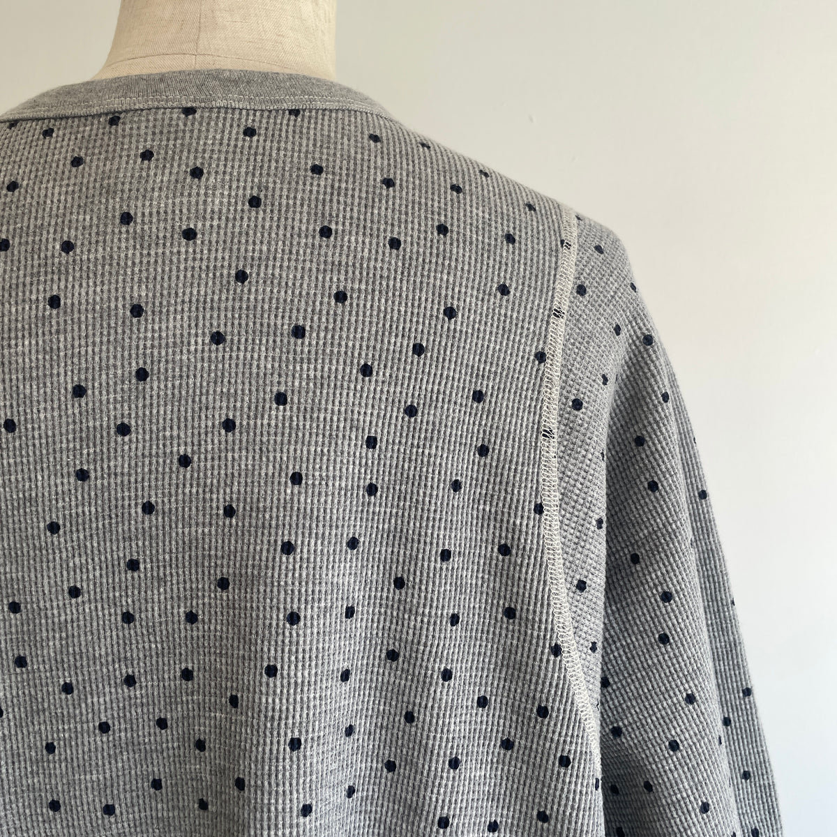 buoy buoy//dot print WAFFLE DORMAN プルオーバー 2701CT013262