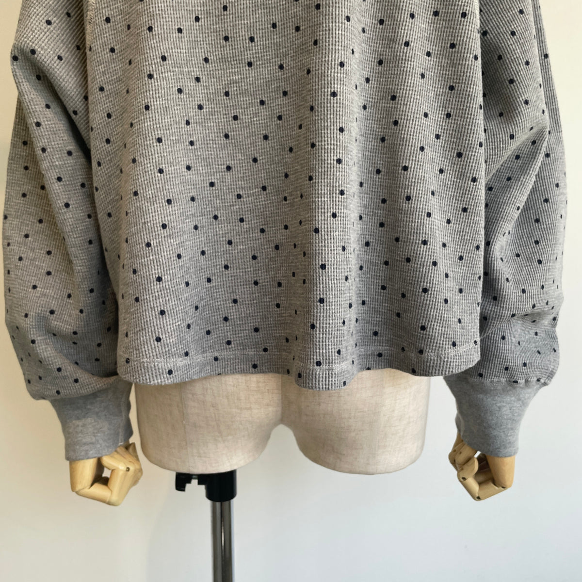 buoy buoy//dot print WAFFLE DORMAN プルオーバー 2701CT013262