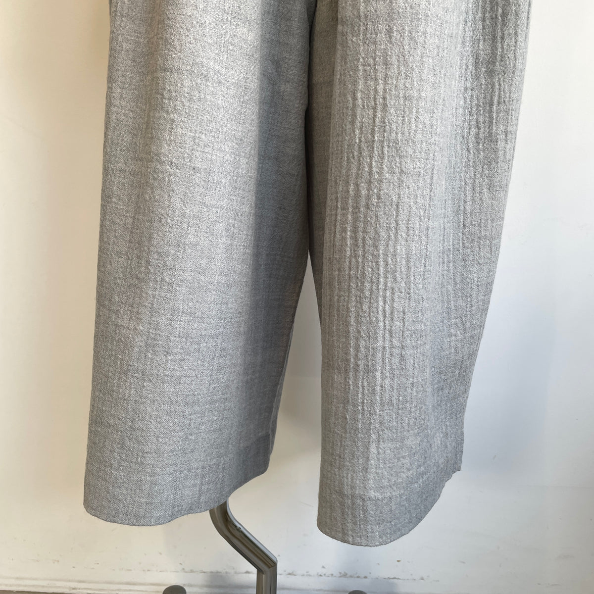 handsofcreation//wool soft gauzeオーバーイージーキュロットパンツ　01650342