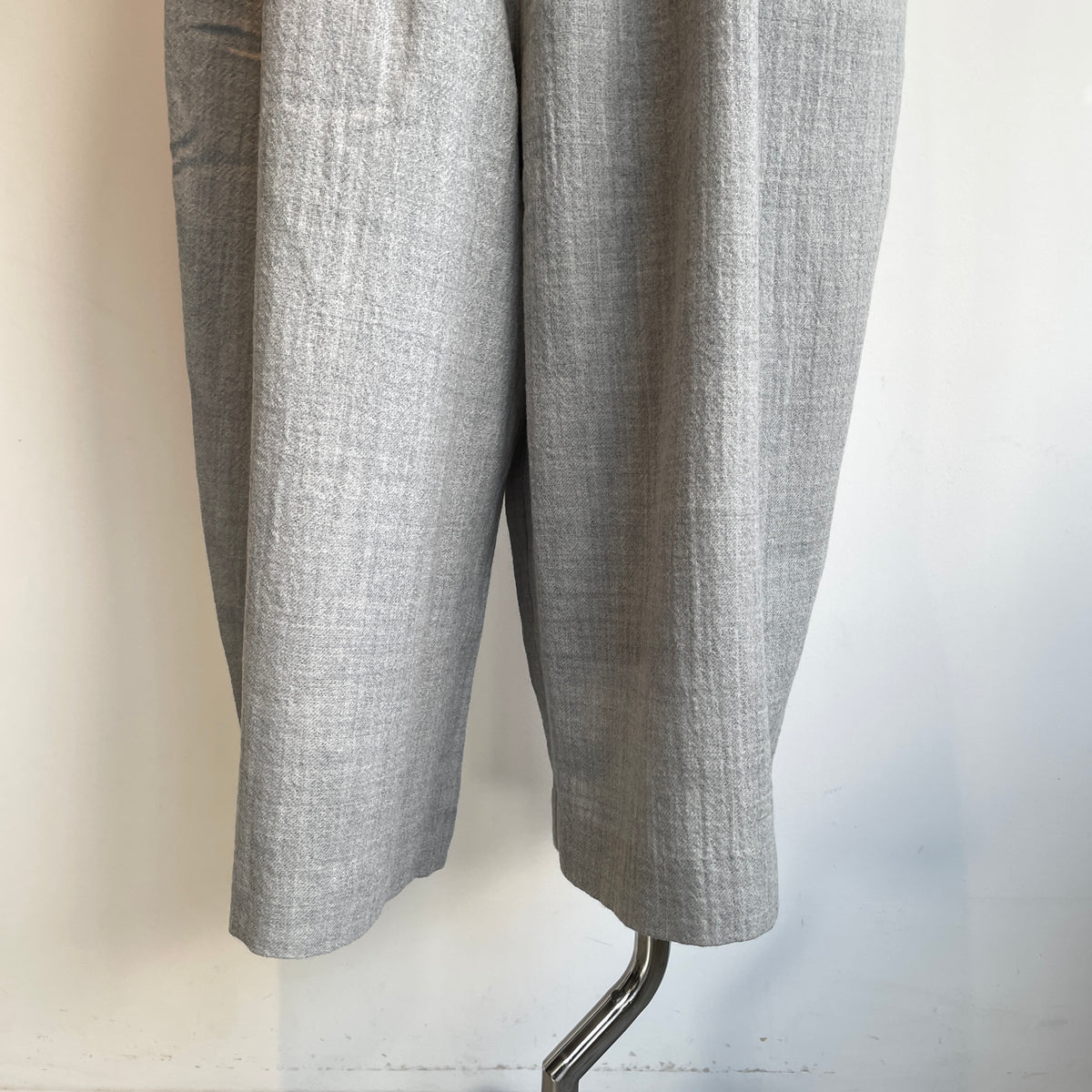 handsofcreation//wool soft gauzeオーバーイージーキュロットパンツ　01650342